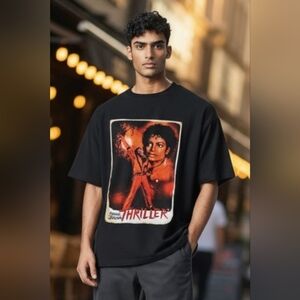Unisex Michel Jackson Michael Jackson's Thriller Graphic T-Shirt Adult sz Medium